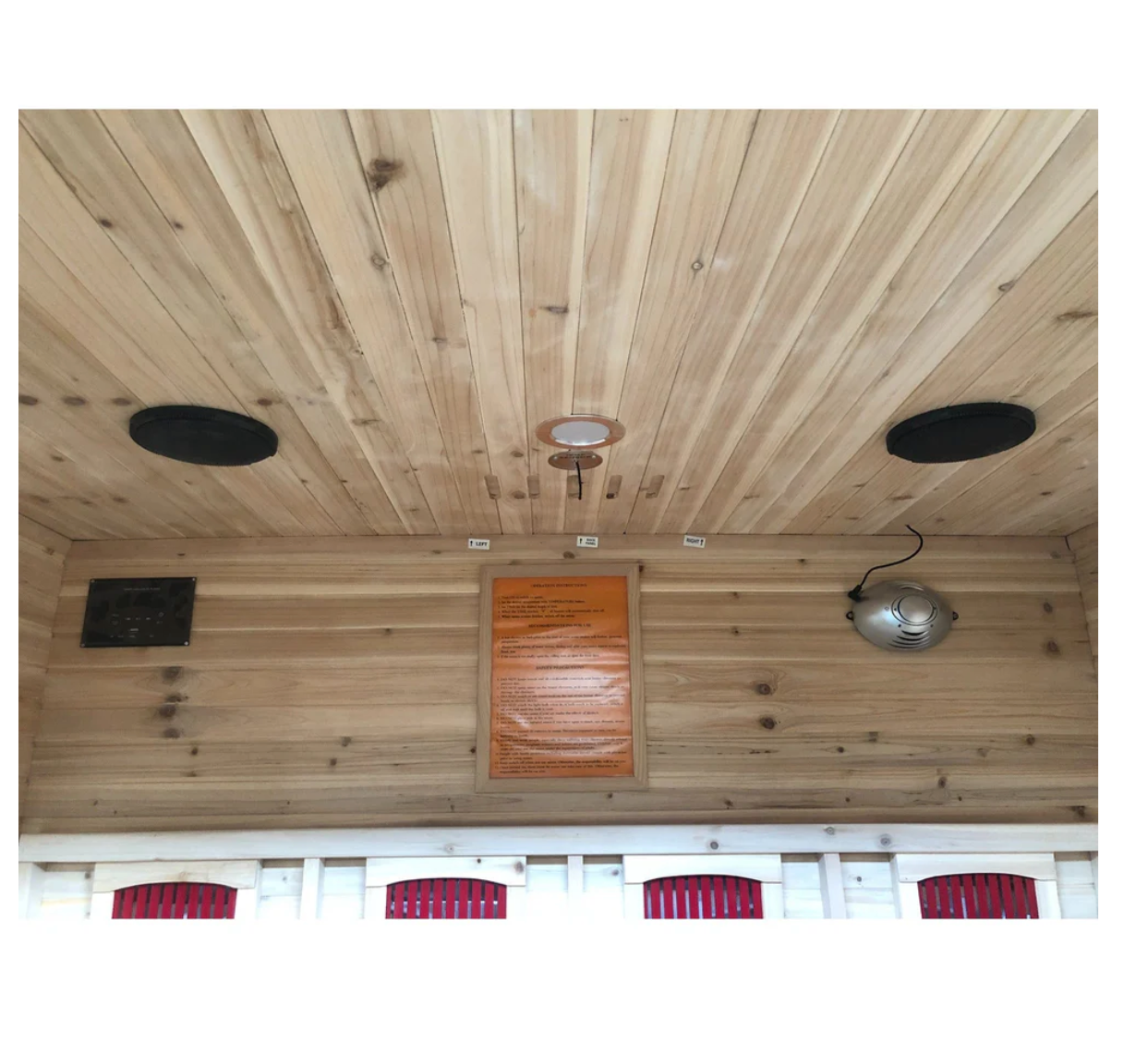 Sunray Grandby 3-Person Outdoor Infrared Sauna