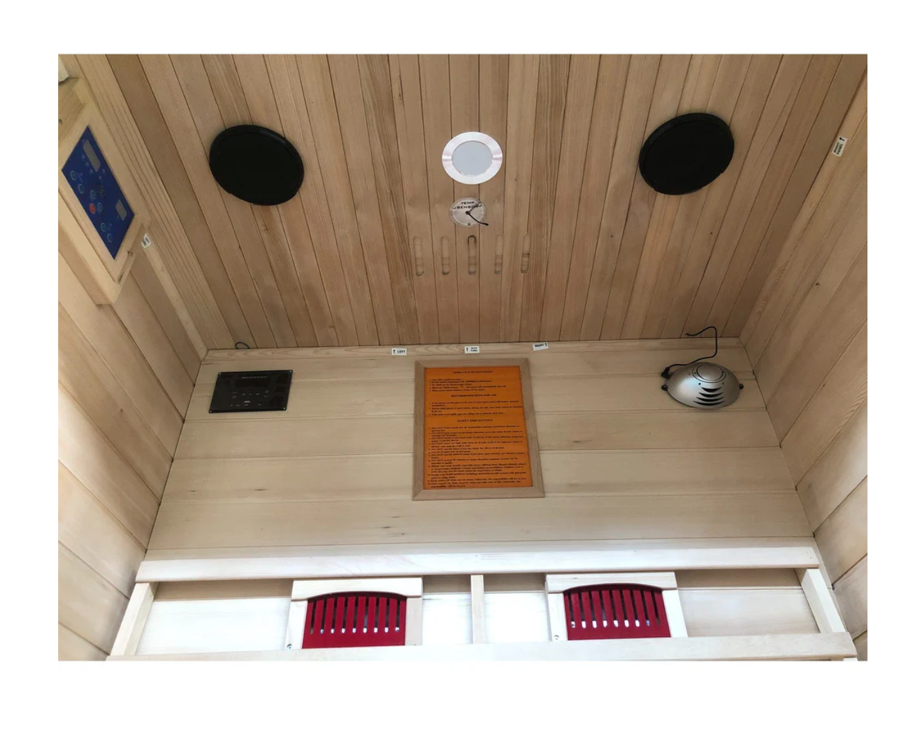 Sunray Burlington 2-Person Outdoor Infrared Sauna