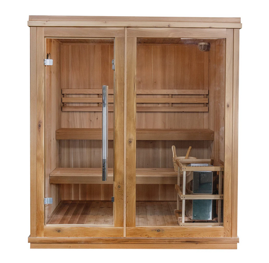 Sunray Charleston 4-Person Indoor Traditional Sauna