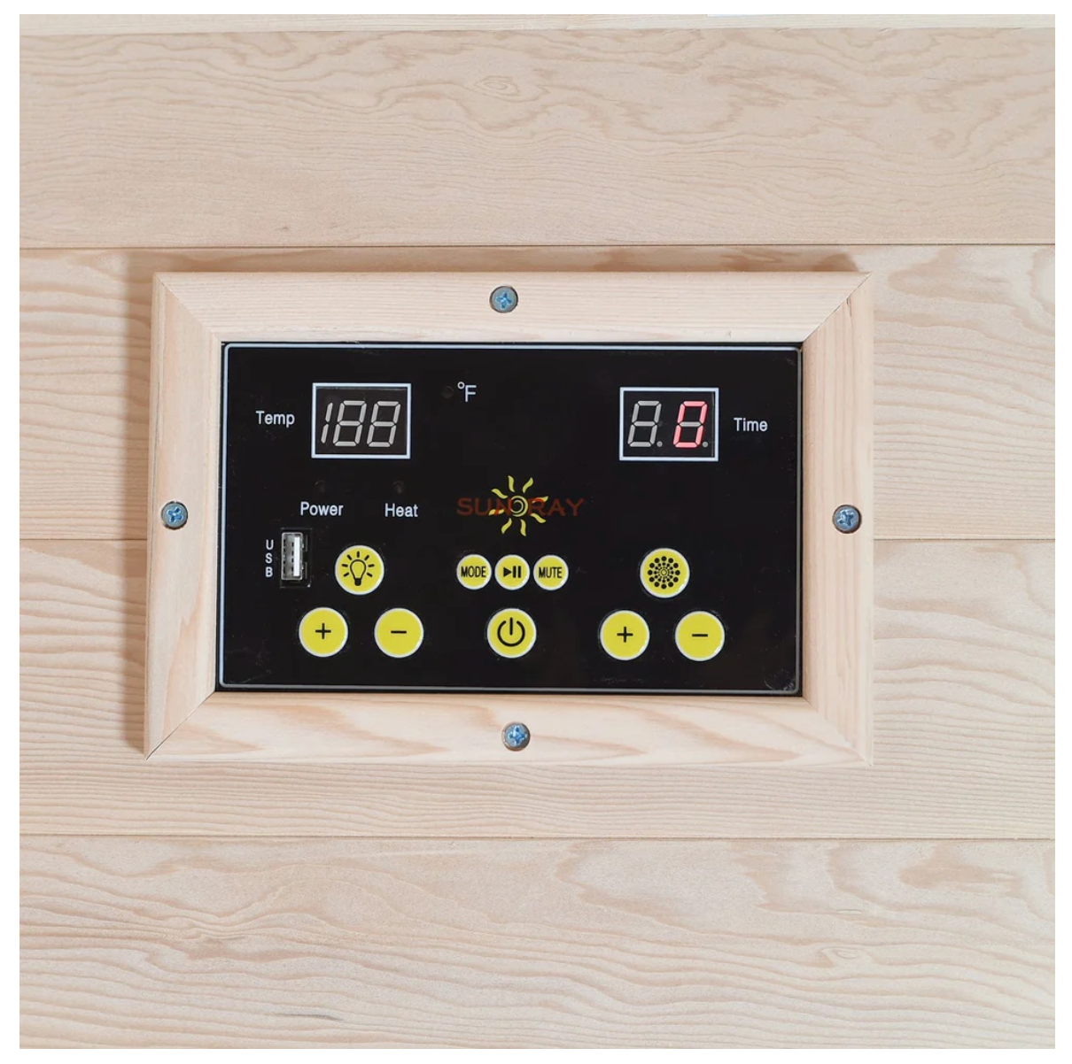 Sunray Eagle 2-Person Outdoor Traditional Sauna