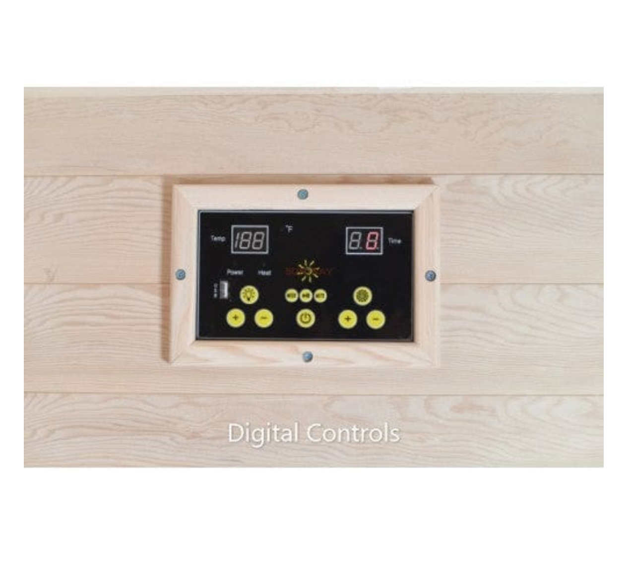 Sunray Bristol Bay 4-Person Indoor Infrared Corner Sauna