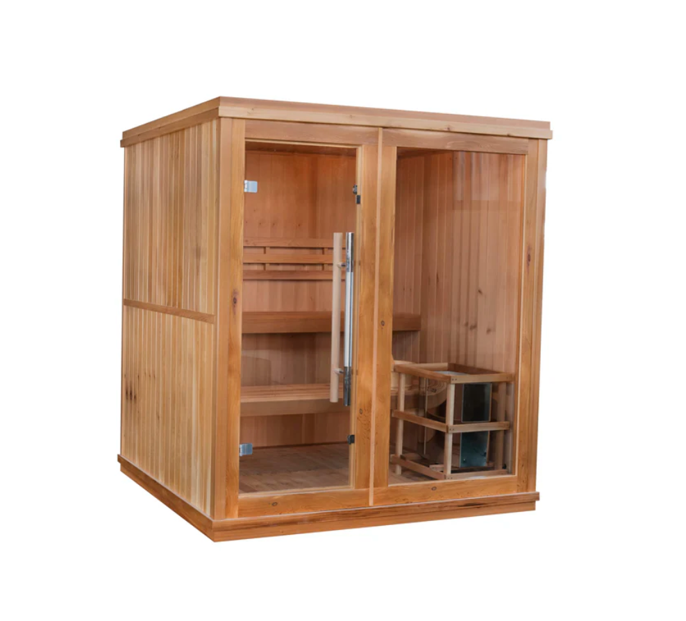 Sunray Charleston 4-Person Indoor Traditional Sauna
